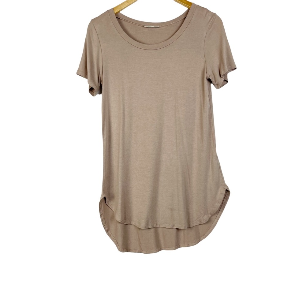 Interi Tshirt Short Sleeve Tan Khaki